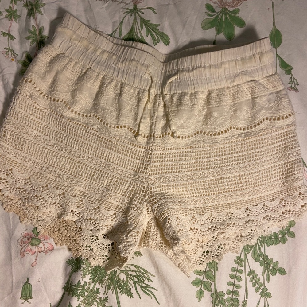 off white shorts